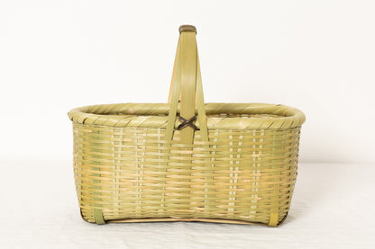 Oval shopping basket S / Madake bamboo / Ōita-JPN 220667-1