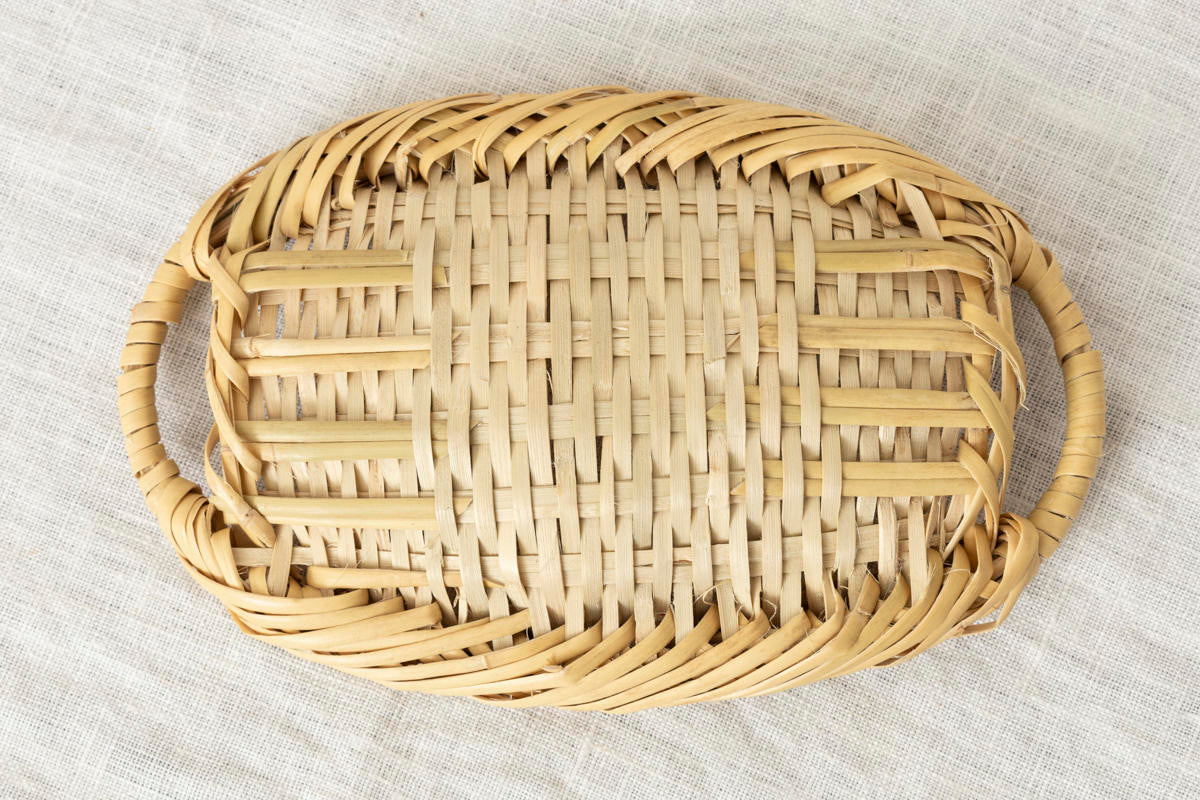 お菓子の盛り皿にも使えるすず竹のおしぼりざる – 市川籠店 | 1basketry