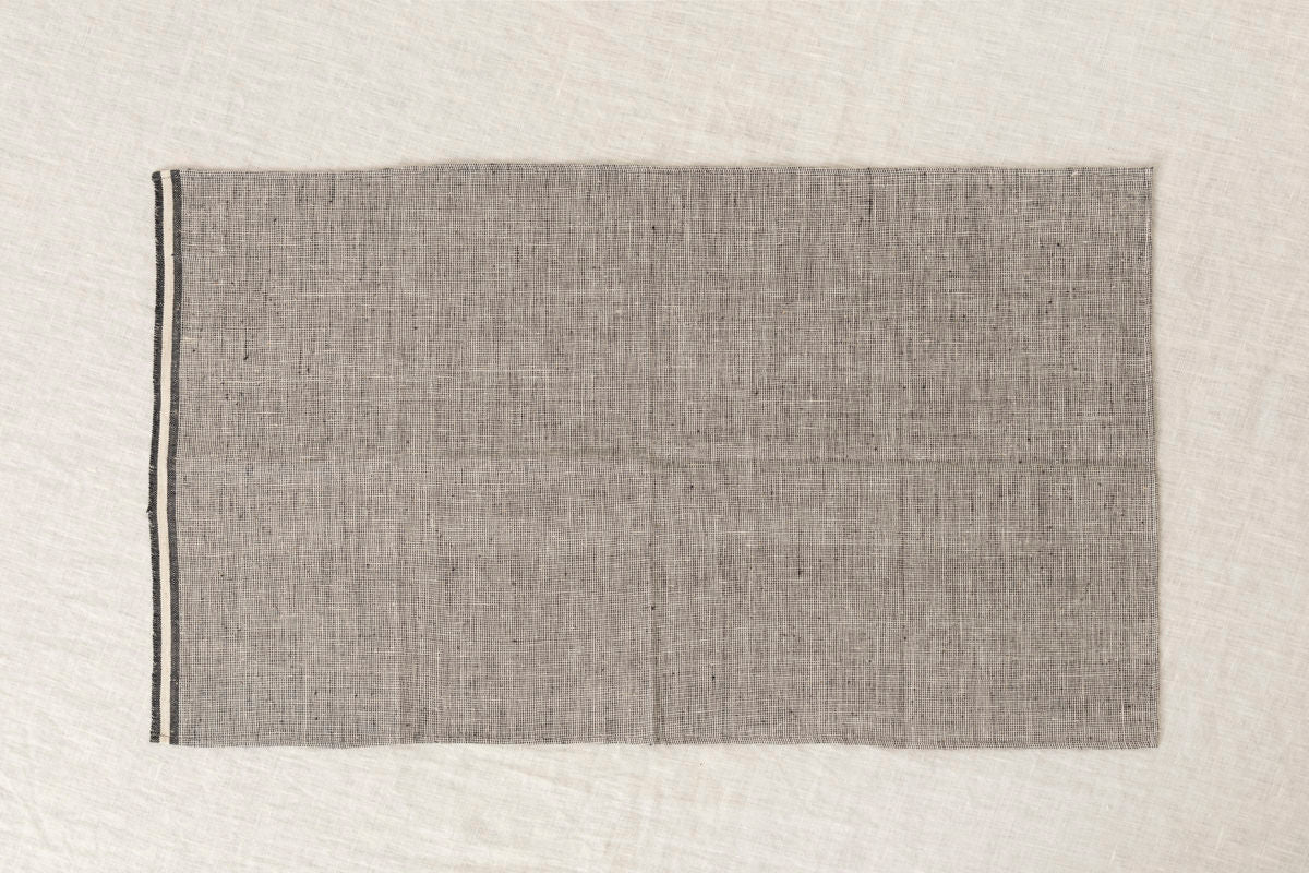 Kitchen Towel [ Indigo Selvedge / Madras / Brush Gray / Tattersall ] / Khadi cotton / IND 330907