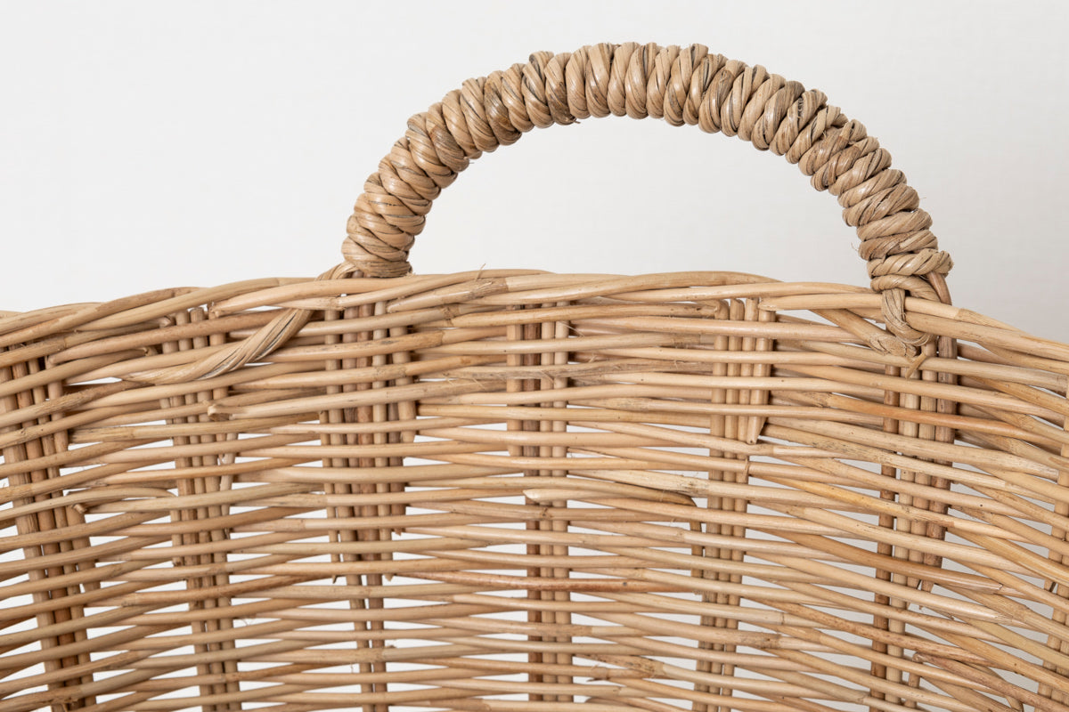 ラタン製ドローストリングバスケット タイ/ラタン ランドリーバスケット トール-1basketry – 市川籠店