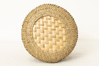 Double-Woven One-Handle Basket Bag / Krajood Grass / THA 3115136-1
