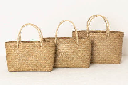 Slim Oval Basket Bag / Krajood Grass / THA 3115134