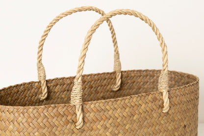 Slim Oval Basket Bag / Krajood Grass / THA 3115134