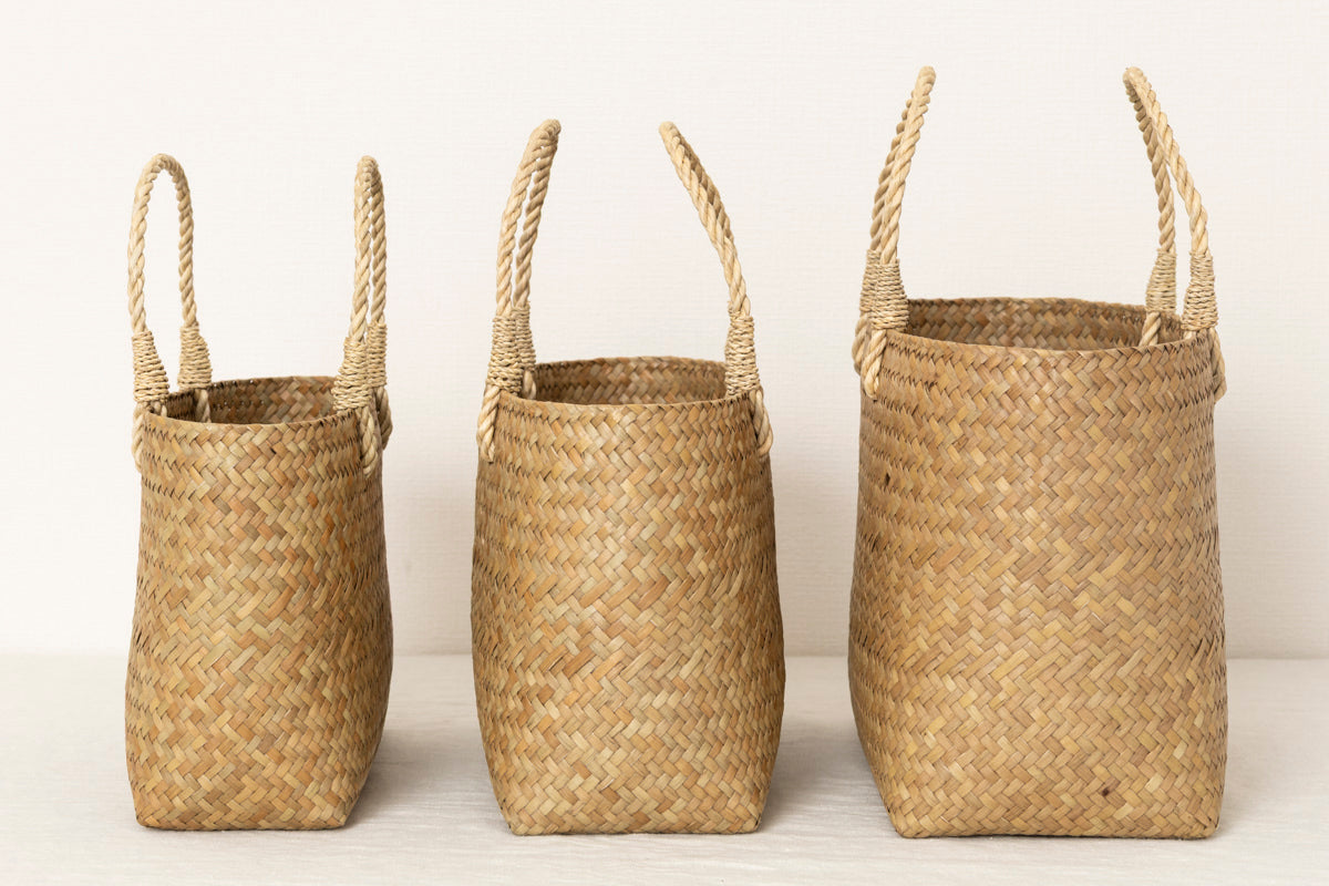 Slim Oval Basket Bag / Krajood Grass / THA 3115134