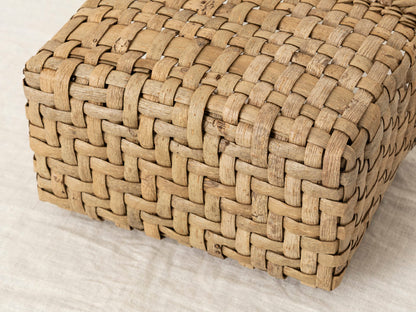 岩手県/くるみ　手提　総表皮市松　巾広ライン　1510736