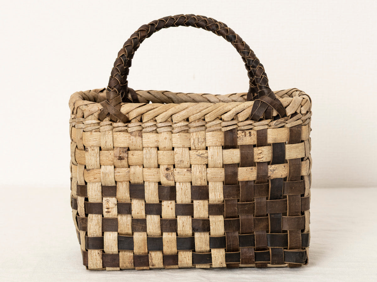 岩手県/くるみ　手提　表皮市松　パズル　1510740