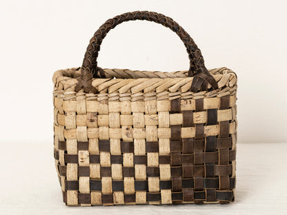 岩手県/くるみ　手提　表皮市松　パズル　1510740