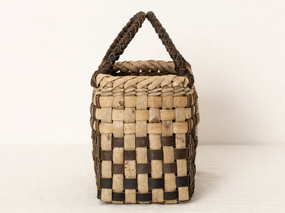 岩手県/くるみ　手提　表皮市松　パズル　1510740