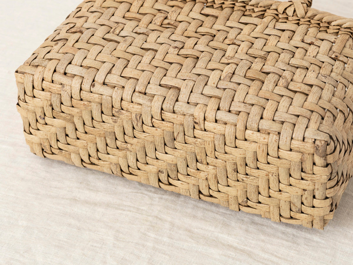 岩手県/くるみ　手提　総表皮あじろ　1510745