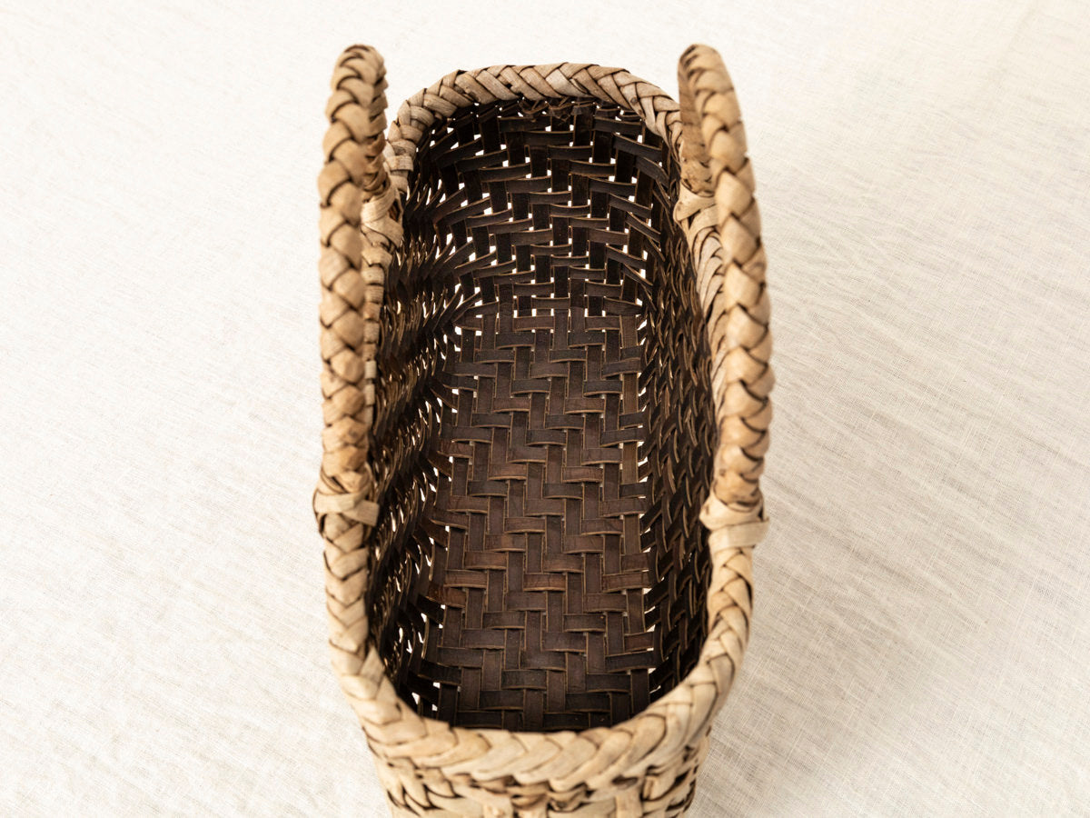 岩手県/くるみ　手提　総表皮あじろ　1510745