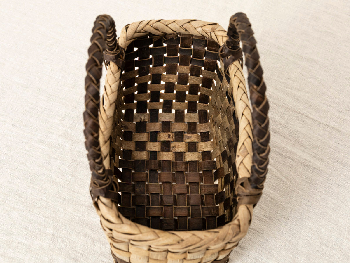 岩手県/くるみ　手提　表皮市松　パズル　1510740