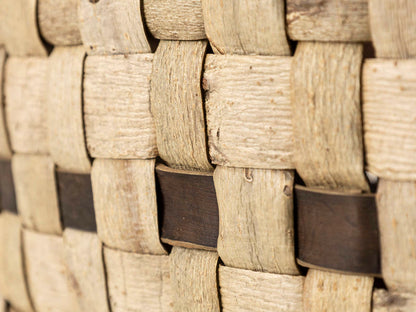 岩手県/くるみ　手提　表皮市松　メッシュライン　1510750