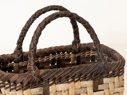 岩手県/くるみ　手提　表皮あじろ　縁手裏皮　lightning　1510749