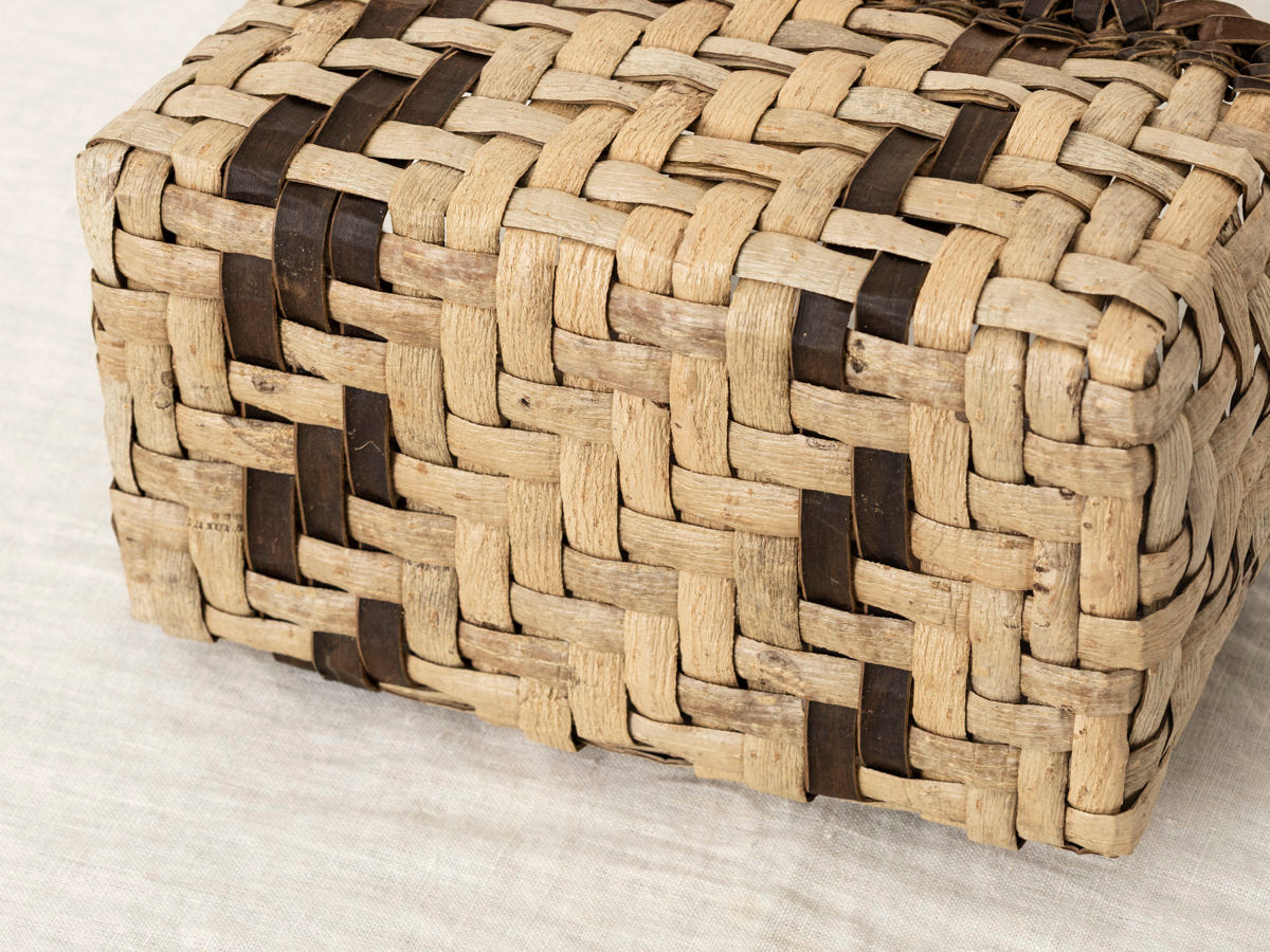 岩手県/くるみ　手提　表皮あじろ　縁手裏皮　lightning　1510749