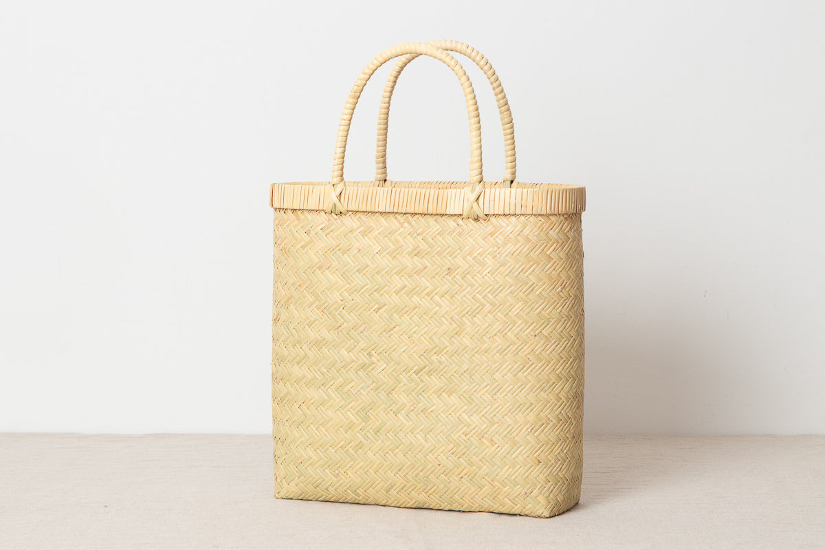 Tall handbag finest / Suzu bamboo / Iwate-JPN 450802-1