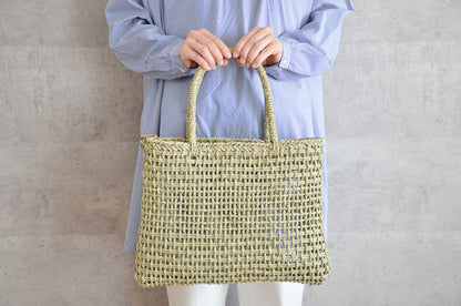 Hand bag S, M, L / “Igusa” rush / Okayama-JPN 330301