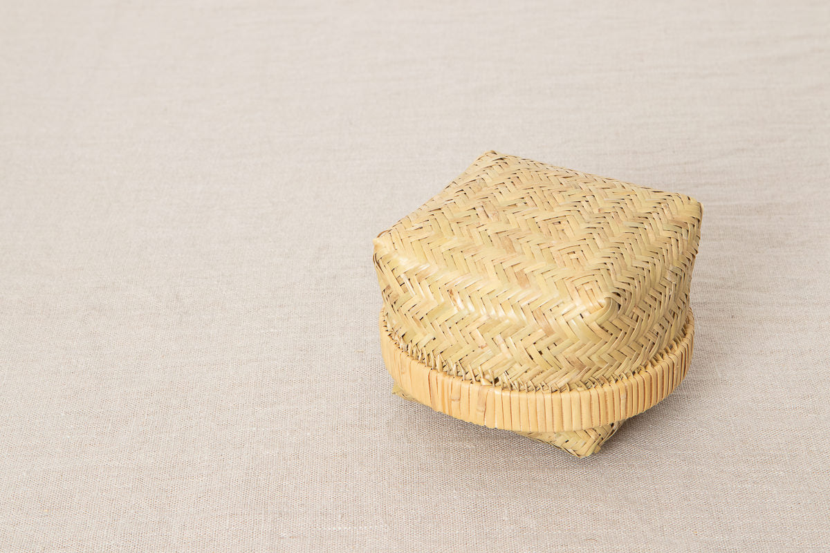 Rice ball basket / Suzu bamboo / Iwate-JPN 450814-1