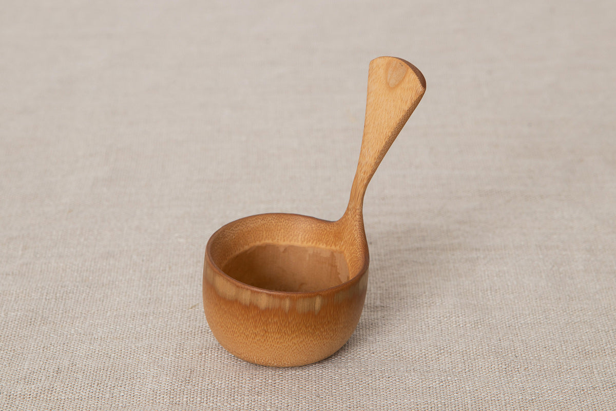 Coffee measuring spoon / Smoked Mōsō bamboo / Kōchi-JPN 321214-1