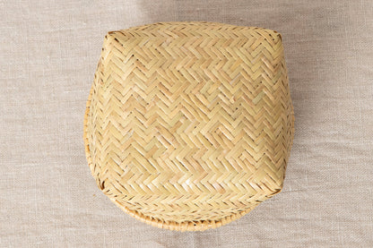 Rice ball basket / Suzu bamboo / Iwate-JPN 450814-1