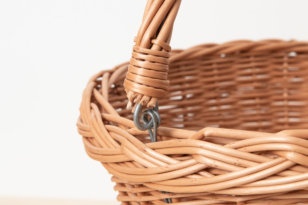 Bicycle basket / Willow / POL 340210-1