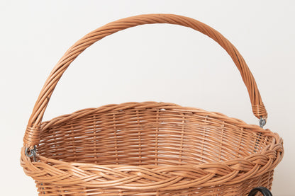 Bicycle basket / Willow / POL 340210-1