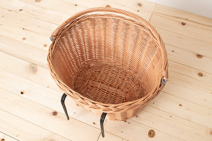 Bicycle basket / Willow / POL 340210-1