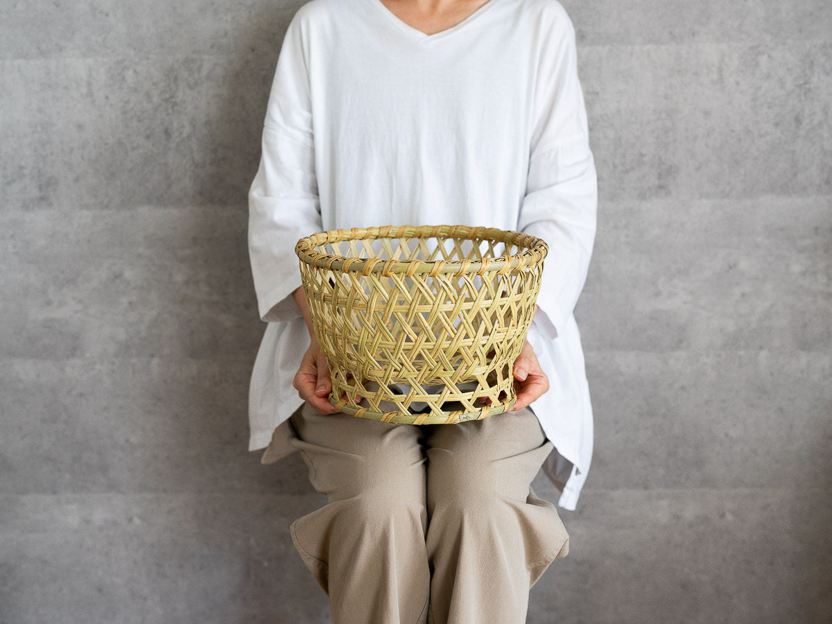 食器にやさしいすず竹の椀かご｜市川籠店 – 1basketry