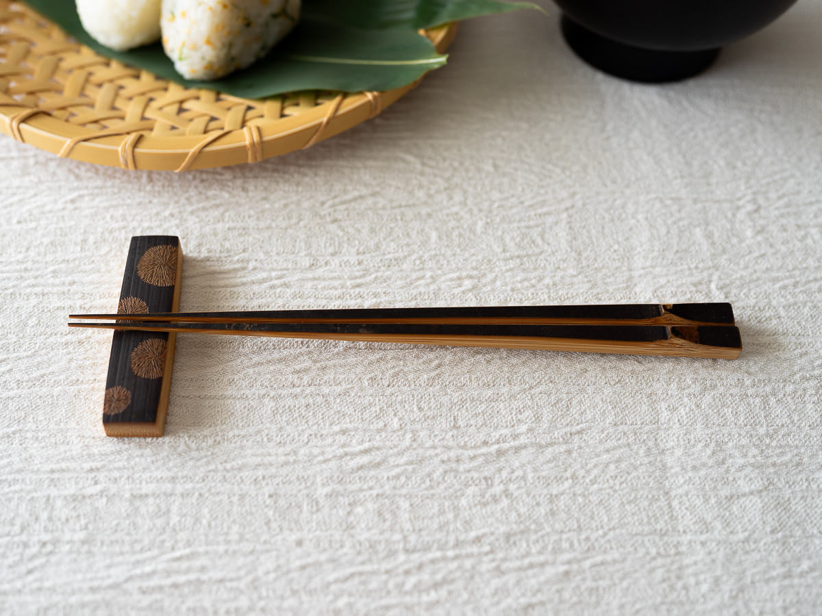 高知県/炭竹　箸　17cm・18.5cm・22cm・23.5cm　4サイズ　321205　