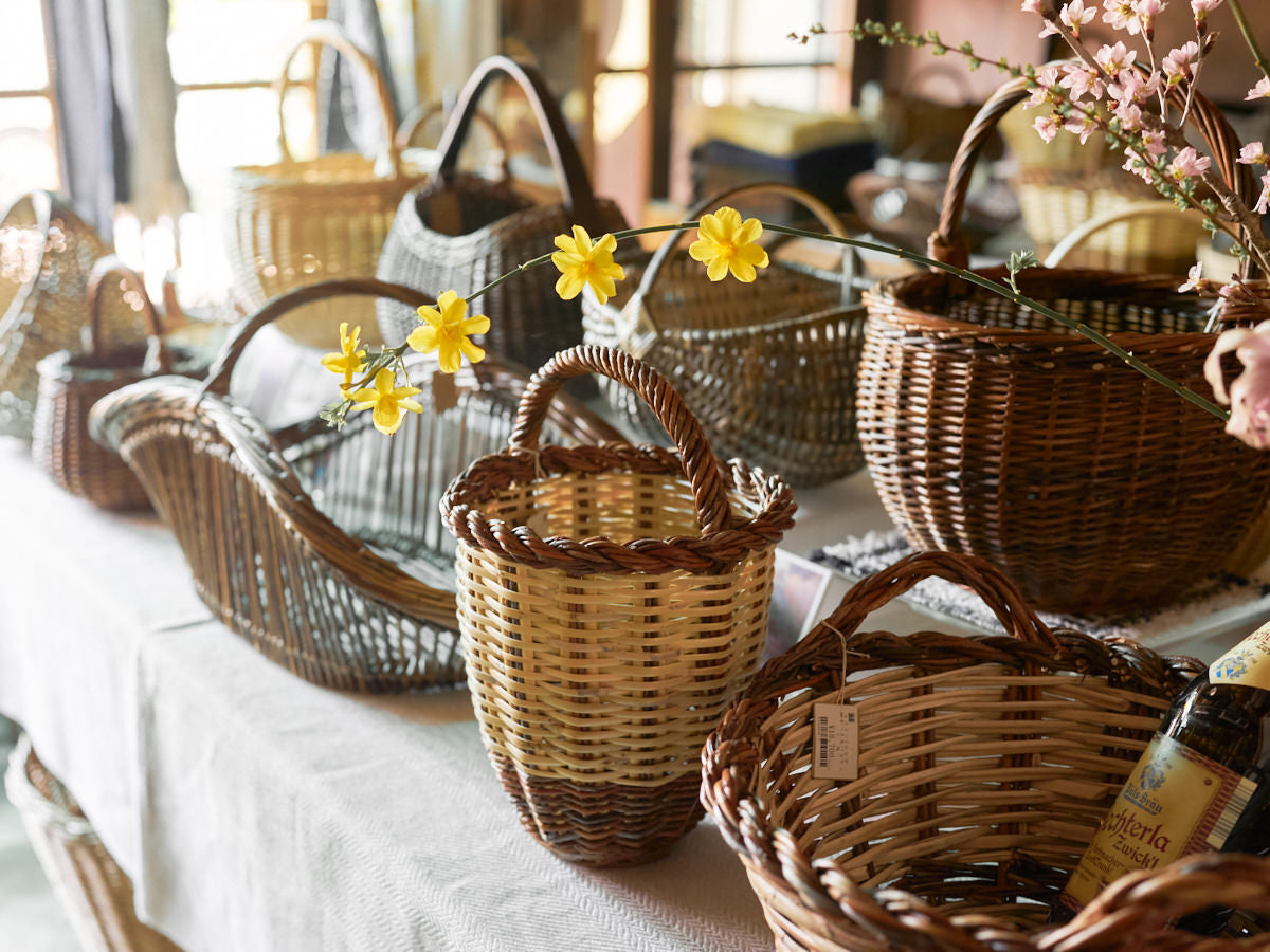 1basketry – Handwoven Baskets & Natural Craft from Japan – 市川籠