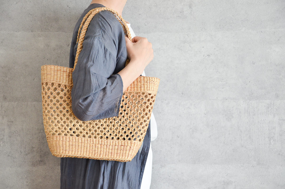 Bag “Tapered” M, L / Water hyacinth / THA 3115202