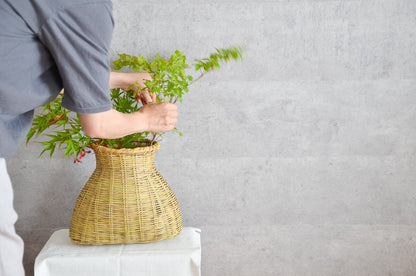 Fish basket, M, L / Nemagari bamboo / Nagano-JPN 610219