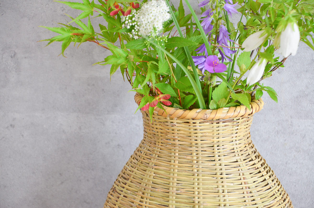 Fish basket, M, L / Nemagari bamboo / Nagano-JPN 610219