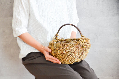 Round basket S, L / Willow / LTU 140512