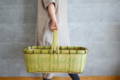 Garden basket Long / Madake bamboo / Ōita-JPN 220653-1