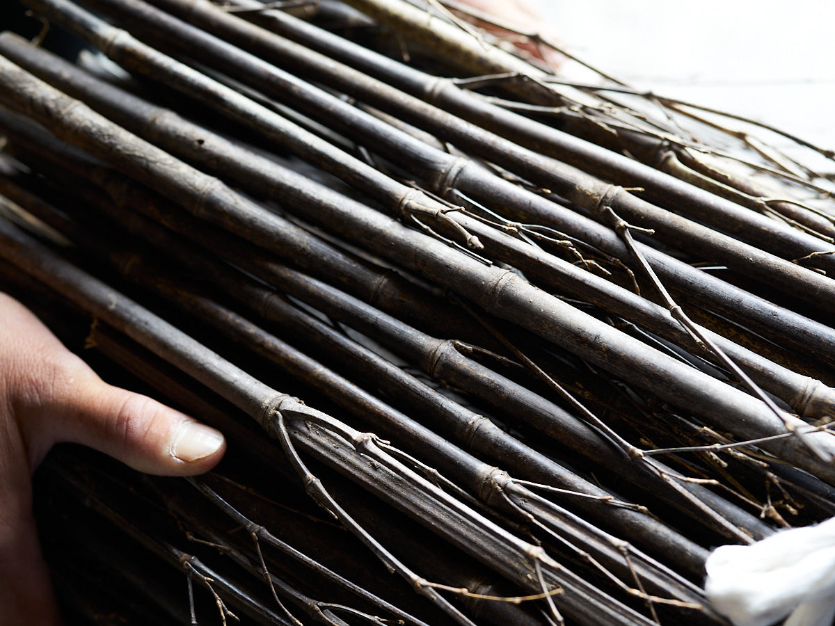 [Direct Shipping from Wakayama / Business Addresses Only / Japan Only] Black Bamboo “Nagaho” & “Futo-Nagaho” – Approx. 220 cm (86.61") / 18 kg (39.68 lb), 2 Types / Wakayama-JPN 211331