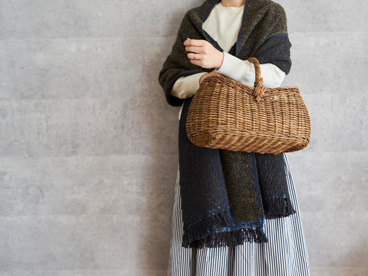 Cocoon-Shaped Basket / Akebi Vine / Nagano-JPN 311210