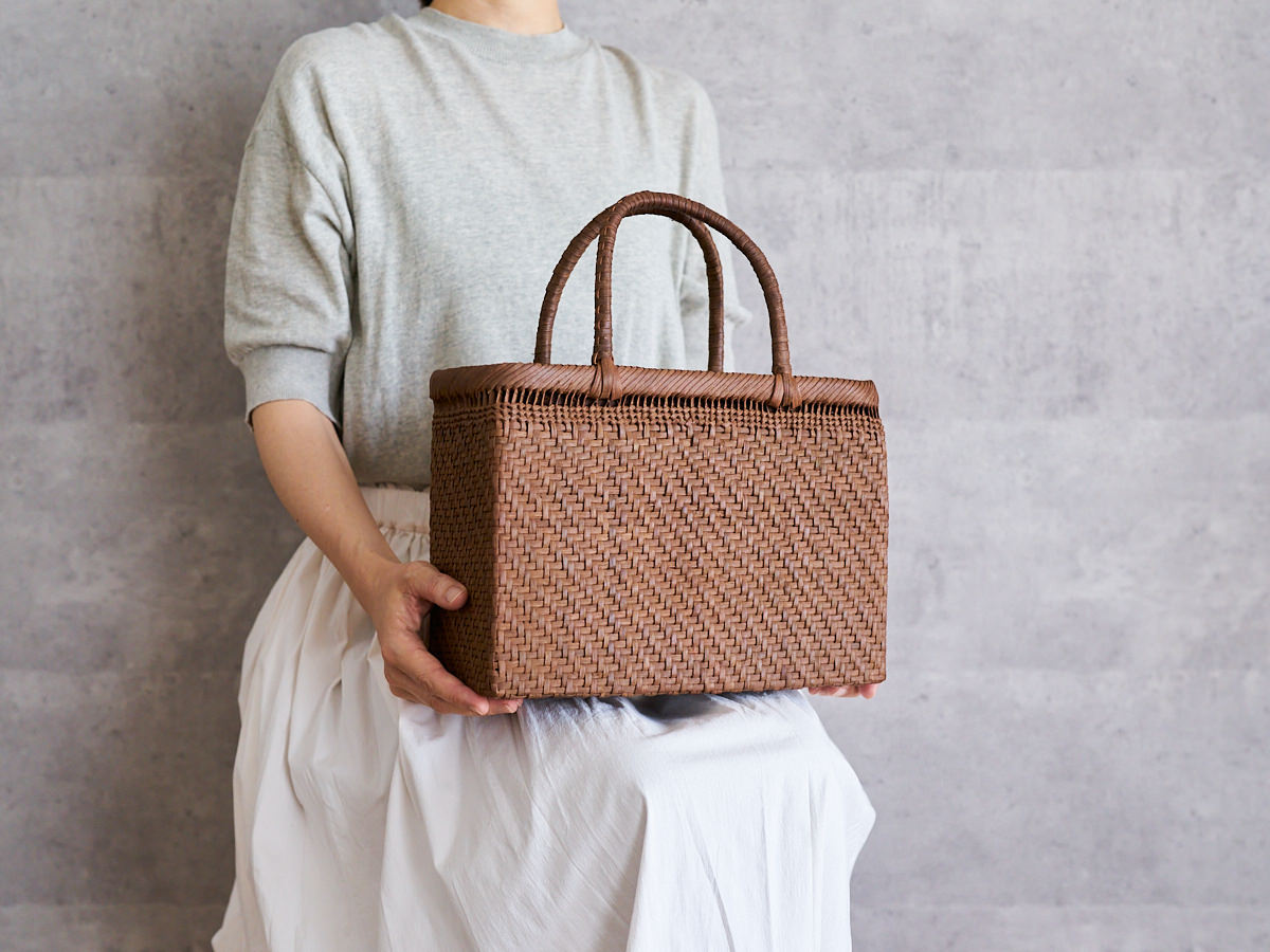 Premium Basket Bag / Grapevine / Fukushima-JPN 121901-1