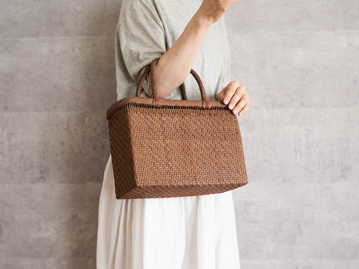 Premium Basket Bag / Grapevine / Fukushima-JPN 121901-1
