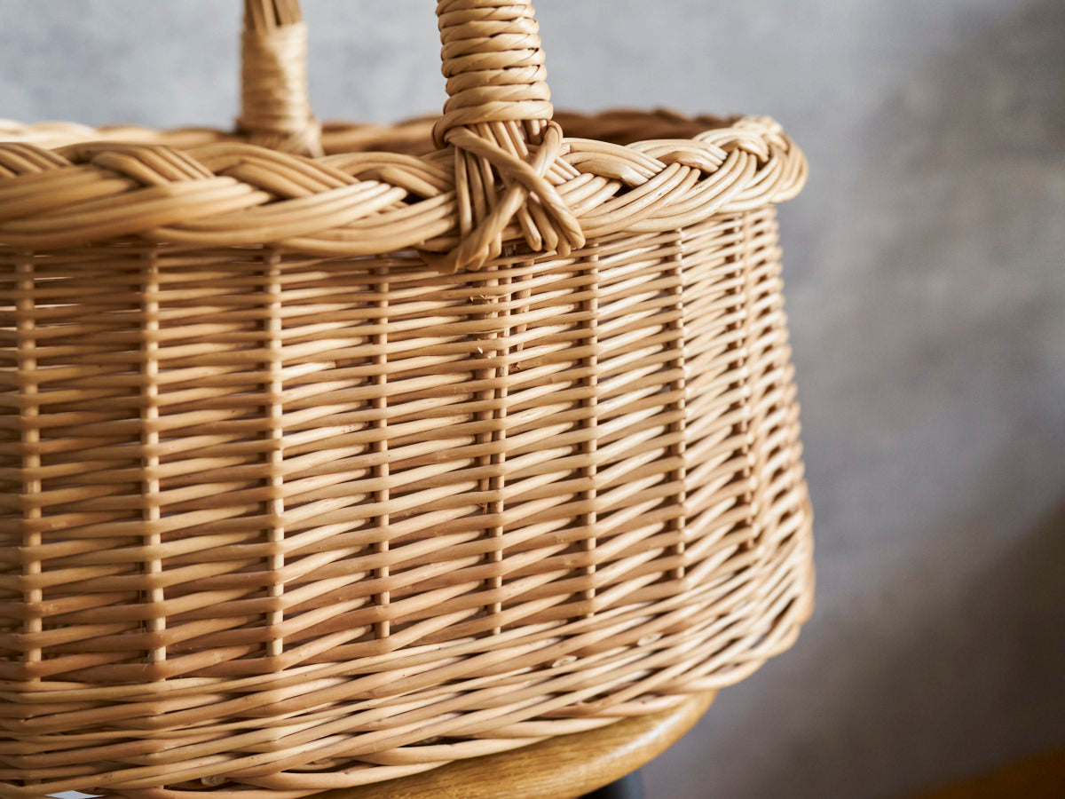 リトアニア/やなぎ ピクニックバスケット　M　140517-1