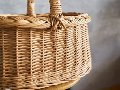 リトアニア/やなぎ ピクニックバスケット　M　140517-1