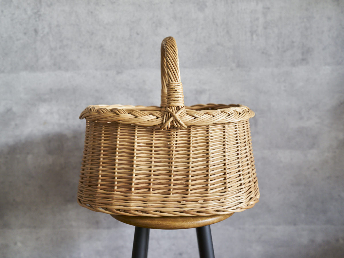 リトアニア/やなぎ ピクニックバスケット　M　140517-1