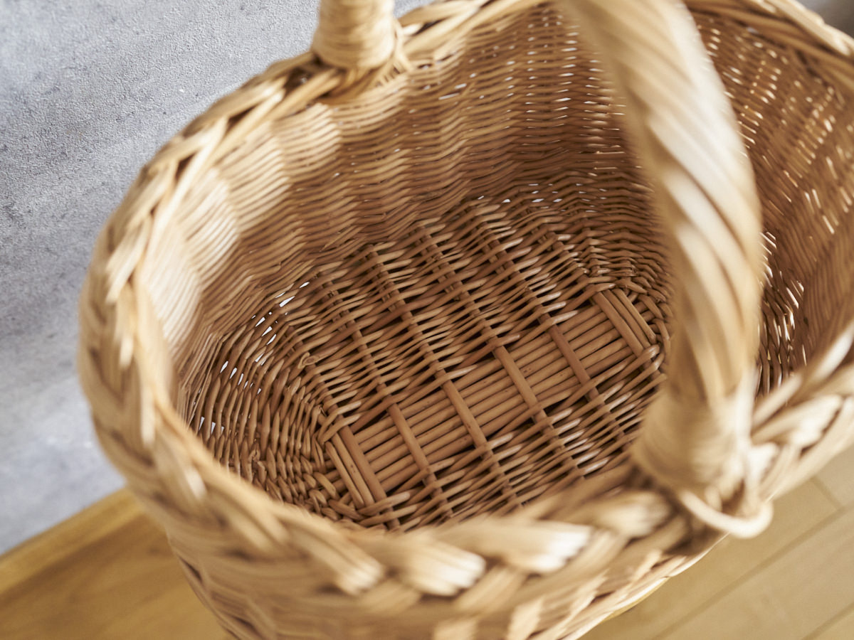 リトアニア/やなぎ ピクニックバスケット　M　140517-1