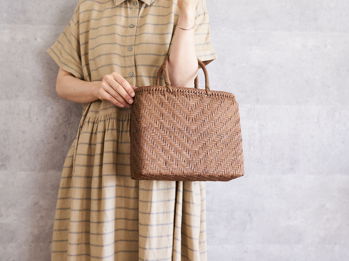 Basket Bag “Feather” / Grapevine / Yamagata-JPN 150978-1