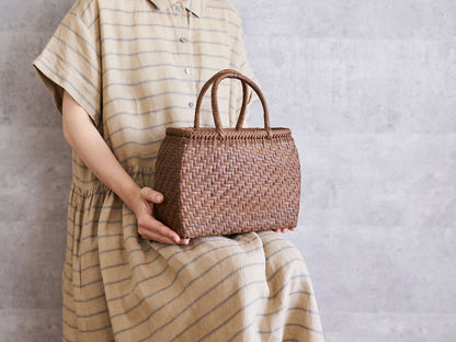 Basket Bag “Round” Small / Grapevine / Yamagata-JPN 150980-1