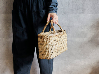 岩手県/くるみ　手提　総表皮あじろ　1510745