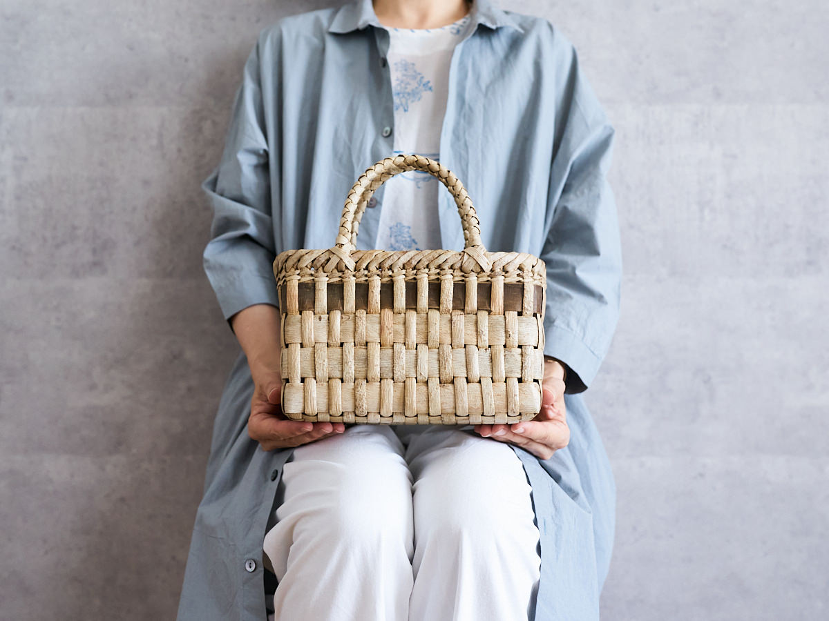 みっくん　岩手県産胡桃樹皮　予約②1㌢ 1basketry – 市川籠店 | 1basketry