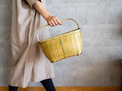 Hand Basket C / Madake Bamboo / Oita-JPN 220695-1