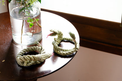 [Pre-Order]Shimekazari "Coiled Snake" / Rice straw / Nagano-JPN 721045-1