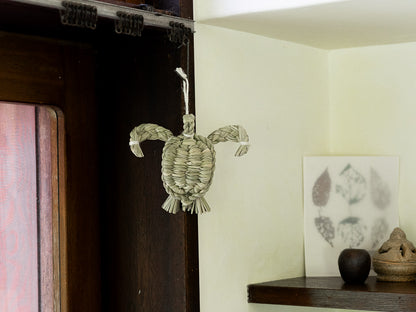 長野県/稲わら　しめかざり　海亀  -HONU-　721048-1