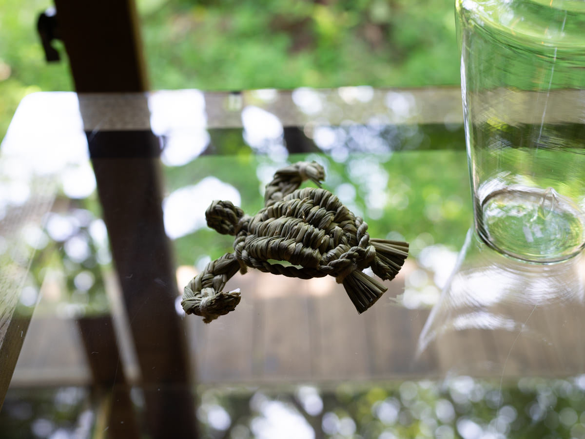 長野県/稲わら　しめかざり　海亀  -HONU-　721048-1
